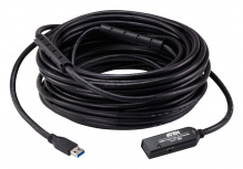 Aten Cable USB-A Macho - USB-C Hembra, 20 Metros