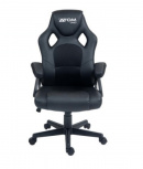 Atom Games Silla Gamer, hasta 120Kg, Negro