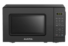 Aucma Horno de Microondas AKMW07XPPB, 0.7 Pies Cúbicos, 700W, 20 Litros, Negro
