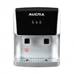 Aucma Dispensador de Agua AKWDM-2SXH, Negro/Gris