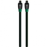 AudioQuest Cable Coaxial TosLink Macho - TosLink Macho, 5 Metros, Negro
