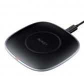 AUKEY Cargador Inalámbrico Graphite Lite Q Wireless, 15W, Negro