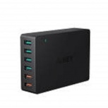 AUKEY Cargador de Pared PA-T11, 12V, 6x USB 2.0, Negro