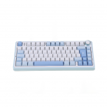Teclado Gamer Aula F75 LED RGB 75%, Teclado Mecánico, Linear, Inalámbrico, USB/Bluetooth, Multicolor, Español