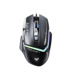 Mouse Gamer Ergonómico Aula Mountain S12 Pro, Alámbrico, Óptico, 12.800DPI, USB-A, Negro
