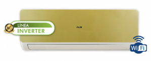 AUX Aire Acondicionado Minisplit ASW-H12A3INV/SS, Wi-Fi, 12.000BTU/h, Oro