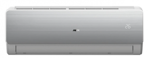 AUX Aire Acondicionado Minisplit Inverter ASW32-12A2INV/SS, Wi-Fi, 12000 BTU/h, 3.500W, Solo Frío, Gris 