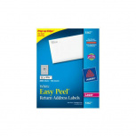 Avery Etiqueta para Dirección 5167, 8000 Etiquetas de 1/2'' x 1 3/4'', Blanco