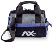 Axtech Mochila para Herramientas AXT-MH12, 10 Bolsillos, Negro/Azul