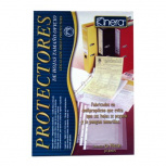 Azor Protector de Hojas 302.36, Paquete de 50 Piezas, Transparente