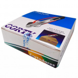 Azor Cutter con Alma de Metal Grande, Negro/Rojo