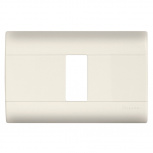B-ticino Placa para Pared E5N1, 1 Puerto, 1 Pieza, Marfil