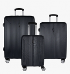 Bagiau Kit de Maletas 90439001, 20"/24"/28", Negro, 3 Piezas