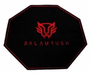 Tapete Gamer Balam Rush ULTIMATE, 12 x 12cm, Grosor 5mm, Negro/Rojo