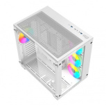 Gabinete Balam Rush Tank Pro GM930 Legend Series, Midi-Tower, ATX/Micro-ATX/Mini-ITX, USB 2.0/3.0, sin Fuente, 4 Ventiladores Instalados, Blanco - Imagen adicional 1