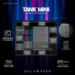 Gabinete Balam Rush Tank Mini GI930, Mini-Tower, Micro-ATX/Mini-ITX, USB 2.0/3.0, sin Fuente, 3 Ventiladores Instalados, Negro - Imagen adicional 1