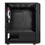 Gabinete Balam Rush Artic GI725, Mini-Tower, Micro-ATX/Mini-ITX, USB 2.0/3.0, sin Fuente, 3 Ventiladores Instalados, Negro/Gris - Imagen adicional 2