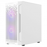 Gabinete Balam Rush Artic GI725, Mini-Tower, Micro-ATX/Mini-ITX, USB 2.0/3.0, sin Fuente, 3 Ventiladores Instalados, Blanco - Imagen adicional 1