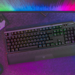 Teclado Gamer Balam Rush Dominate Expert GK979 RGB, Switch MX Red, Alámbrico, Negro (Español) - Imagen adicional 1