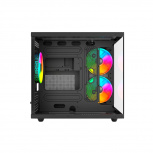 Gabinete Balam Rush Tank Pro Evo GM955, Mini-Tower, Micro-ATX/Mini-ITX, USB 2.0/3.0, sin Fuente, 3 Ventiladores Instalados, Negro - Imagen adicional 2