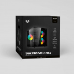 Gabinete Balam Rush Tank Pro Evo GM955, Mini-Tower, Micro-ATX/Mini-ITX, USB 2.0/3.0, sin Fuente, 3 Ventiladores Instalados, Negro - Imagen adicional 4