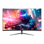 Monitor Gamer Curvo Balam Rush ULTRA EARTH II MGX27C LCD 27", 1920x1080 Full HD, FreeSync, 165Hz, HDMI/DisplayPort, Negro 