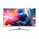 Monitor Gamer Curvo Balam Rush ULTRA EARTH II MGX27C LCD 27", 1920x1080 Full HD, FreeSync, 165Hz, HDMI/DisplayPort, Blanco 