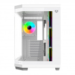 Gabinete Balam Rush Tank Super 9600 TB, Midi-Tower, ATX/Micro-ATX/Mini-ITX, USB 2.0/3.0, sin Fuente, 4 Ventiladores Instalados, Blanco - Imagen adicional 6