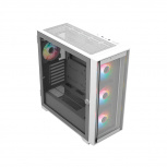 Gabinete Balam Rush Carbono Twin Mate 9000, Full Tower, ATX/EATX/Micro-ATX/Mini-ITX, USB 2.0/3.0, sin Fuente, 4 Ventiladores Instalados, Blanco - Imagen adicional 1