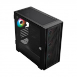 Gabinete Balam Rush Carbono Twin Mate 8000, Midi-Tower, Micro-ATX/Mini-ITX, USB 2.0/3.0, sin Fuente, 4 Ventiladores Instalados, Negro - Imagen adicional 3