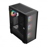 Gabinete Balam Rush Carbono Twin Mate 7000, Midi-Tower, ATX/Micro-ATX/Mini-ITX, USB 2.0/3.0, sin Fuente, 4 Ventiladores Instalados, Negro - Imagen adicional 3
