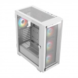 Gabinete Balam Rush Carbono Twin Mate 7000, Midi-Tower, ATX/Micro-ATX/Mini-ITX, USB 2.0/3.0, sin Fuente, 4 Ventiladores Instalados, Blanco - Imagen adicional 5