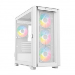 Gabinete Balam Rush Carbono Twin Mate 6000, Midi-Tower, Micro-ATX/Mini-ITX, USB 2.0/3.0, sin Fuente, 4 Ventiladores Instalados, Blanco - Imagen adicional 1
