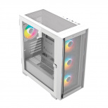 Gabinete Balam Rush Carbono Twin Mate 6000, Midi-Tower, Micro-ATX/Mini-ITX, USB 2.0/3.0, sin Fuente, 4 Ventiladores Instalados, Blanco - Imagen adicional 2