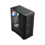 Gabinete Balam Rush Carbono Twin Mate 5000, Midi-Tower, ATX/Micro-ATX/Mini-ITX, USB 2.0/3.0, sin Fuente, 4 Ventiladores Instalados, Negro - Imagen adicional 3