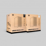 Gabinete Balam Rush Carbono Aircool 4000A, Mini-Tower, Micro-ATX/Mini-ITX, USB 2.0/3.0, sin Fuente, 3 Ventiladores Instalados, Blanco - Imagen adicional 2