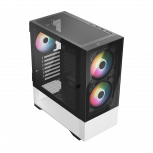 Gabinete Balam Rush Nitrox Crystal 5500CBW, Midi-Tower, ATX/Micro-ATX/Mini-ITX, USB 2.0/3.0, sin Fuente, 3 Ventiladores Instalados, Blanco - Imagen adicional 3