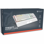 Teclado Gamer Balam Rush Dominate Expert GK979I LED RGB, Teclado Mecánico, Outemu Red, Inalámbrico, RF Inalámbrico/Bluetooth, Blanco, Español image