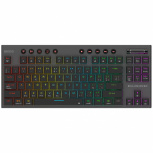Teclado Gamer Balam Rush Dominate Expert GK959 LED RGB TKL, Teclado Mecánico, Switch Brown, Inalámbrico, RF Inalámbrico/Bluetooth, Negro, Español 