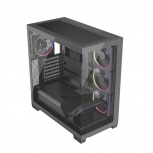 Gabinete Balam Rush Tank Polar 7900, Midi-Tower, ATX/Micro-ATX/Mini-ITX, USB 2.0/3.0, sin Fuente, 5 Ventiladores Instalados, Negro - Imagen adicional 1