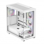 Gabinete Balam Rush Tank Polar 7900, Midi-Tower, ATX/Micro-ATX/Mini-ITX, USB 2.0/3.0, sin Fuente, 5 Ventiladores Instalados, Blanco - Imagen adicional 2