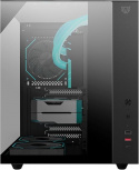Gabinete Balam Rush Tank Majestic 6600, Midi-Tower, ATX/Micro-ATX/ITX, USB 2.0/3.0, sin Fuente, 3 Ventiladores Instalados, Negro image