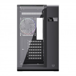 Gabinete Balam Rush Tank Expert Curve 7400, Midi-Tower, ATX/Micro-ATX/Mini-ITX, USB 2.0/3.0, sin Fuente, 4 Ventiladores Instalados, Negro - Imagen adicional 2