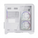 Gabinete Balam Rush Tank Expert Curve 6400, Mini-Tower, Micro-ATX, USB 2.0/3.0, sin Fuente, 3 Ventiladores Instalados, Blanco - Imagen adicional 4