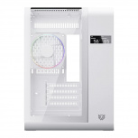 Gabinete Balam Rush Tank Expert Curve 6400, Mini-Tower, Micro-ATX, USB 2.0/3.0, sin Fuente, 3 Ventiladores Instalados, Blanco - Imagen adicional 2