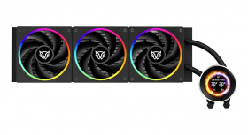 Balam Rush Hydrox Expert Level HYX40 Enfriamiento Líquido para CPU, 3x 120mm, hasta 2200RPM, Negro