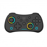 Balam Rush Gamepad BR-942553, Alámbrico/Inalámbrico, Bluetooth, Negro