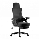 Balam Rush Silla Gamer Power Rush Mesh, hasta 100kg, Negro