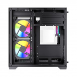 Gabinete Balam Rush Tank Glow Max 3900, Mini-Tower, Micro-ATX/Mini-ITX, USB 2.0/3.0, sin Fuente, 3 Ventiladores Instalados, Negro - Imagen adicional 5