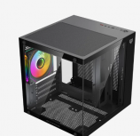 Gabinete Balam Rush Tank Glow Mini 3500, Mini-Tower, Micro-ATX/Mini-ITX, USB 2.0/3.0, sin Fuente, 3 Ventiladores Instalados, Negro - Imagen adicional 2